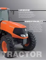 Preview for 5 page of Kubota M100X Owner'S Manual