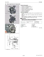 Предварительный просмотр 142 страницы Kubota M105S Workshop Manual