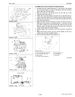 Предварительный просмотр 160 страницы Kubota M105S Workshop Manual