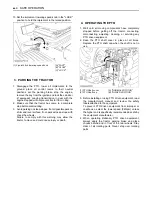 Preview for 14 page of Kubota M108DC Operator'S Manual