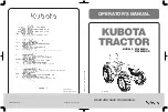 Preview for 1 page of Kubota M5660SUH Operator'S Manual