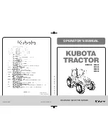 Preview for 1 page of Kubota M6040 Operator'S Manual