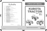 Kubota M6H-101 Operator'S Manual preview