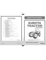 Kubota M96SDTM Operator'S Manual preview