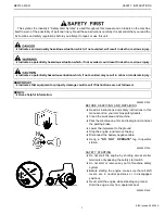 Preview for 3 page of Kubota ME5700 Workshop Manual