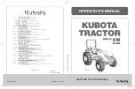 Kubota MX4800 Operator'S Manual preview