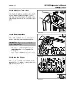 Preview for 75 page of Kubota SK1050 Operator'S Manual