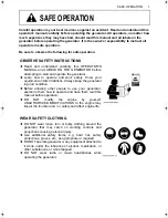 Preview for 6 page of Kubota SQ-1120 Operator'S Manual