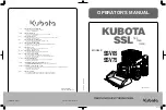 Kubota SSV65 Operator'S Manual preview