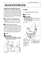 Preview for 37 page of Kubota Super Series 2 KX 91-3 Operator'S Manual