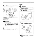 Preview for 39 page of Kubota Super Series 2 KX 91-3 Operator'S Manual