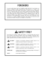 Preview for 3 page of Kubota T1880 Operator'S Manual