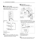 Предварительный просмотр 32 страницы Kubota u25 Operator'S Manual