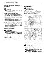 Предварительный просмотр 38 страницы Kubota u25 Operator'S Manual