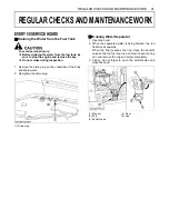 Предварительный просмотр 61 страницы Kubota u25 Operator'S Manual