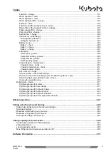 Preview for 7 page of Kubota U50-5 Operating Instructions Manual