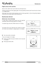 Preview for 174 page of Kubota U50-5 Operating Instructions Manual