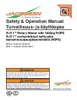 Kubota V2203-M Safety & Operation Manual preview