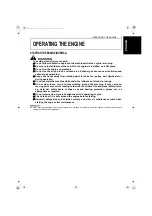 Preview for 21 page of Kubota WG1605-G-E3 Operator'S Manual