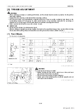 Предварительный просмотр 91 страницы Kubota WSM L3540-II Workshop Manual