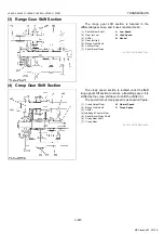 Предварительный просмотр 205 страницы Kubota WSM L3540-II Workshop Manual