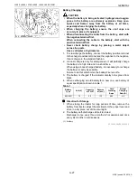 Предварительный просмотр 56 страницы Kubota WSM L3560 Workshop Manual