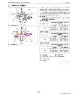 Предварительный просмотр 124 страницы Kubota WSM L3560 Workshop Manual