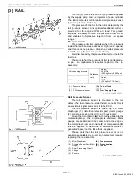 Предварительный просмотр 127 страницы Kubota WSM L3560 Workshop Manual