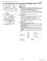 Предварительный просмотр 171 страницы Kubota WSM L3560 Workshop Manual