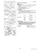 Предварительный просмотр 172 страницы Kubota WSM L3560 Workshop Manual