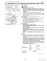 Предварительный просмотр 184 страницы Kubota WSM L3560 Workshop Manual