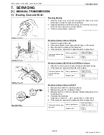 Предварительный просмотр 442 страницы Kubota WSM L3560 Workshop Manual