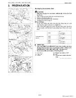 Предварительный просмотр 461 страницы Kubota WSM L3560 Workshop Manual