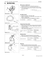 Предварительный просмотр 485 страницы Kubota WSM L3560 Workshop Manual