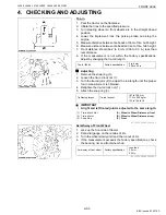 Предварительный просмотр 495 страницы Kubota WSM L3560 Workshop Manual