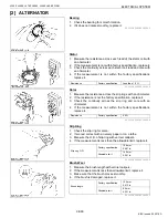 Предварительный просмотр 734 страницы Kubota WSM L3560 Workshop Manual