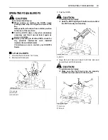 Preview for 36 page of Kubota ZG222A-AU Operator'S Manual