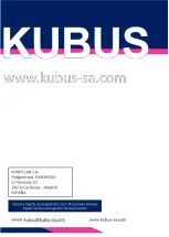 Preview for 40 page of Kubus W3 Scan Manual