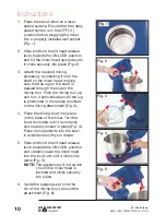 Предварительный просмотр 10 страницы Kuchef 419401 Instruction Manual