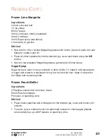 Preview for 21 page of Kuchef GTM-8305B Instruction Manual