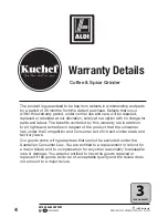 Предварительный просмотр 4 страницы Kuchef KWG-100 Instruction Manual