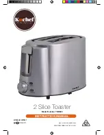 Kuchef TDB800 Instruction Manual предпросмотр