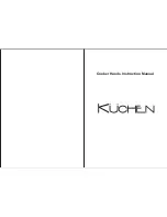 Preview for 1 page of kuchen HCF Series Instruction Manual