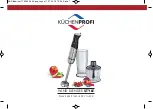 Предварительный просмотр 7 страницы Küchenprofi 1706002800 Manual