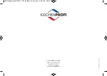 Preview for 48 page of Küchenprofi STYLE 1705502800 User Manual