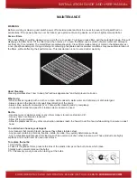 Preview for 20 page of Kucht KRH3001U Installation Manual And User'S Manual