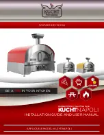 Предварительный просмотр 1 страницы Kucht KUCHTNAPOLI Installation Manual And User'S Manual