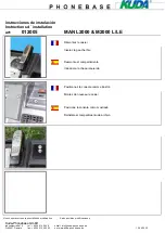 Preview for 2 page of Kuda-Phonebase 012005 Installation Instruction