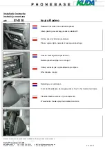 Предварительный просмотр 3 страницы Kuda 074110 Installation Instruction