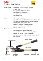 Предварительный просмотр 5 страницы KUDOS HYCP-4413 Safe Operation & Maintenance Instructions